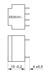 Pin and Transformer Height - EE20-01