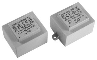 EI54 - Encapsulated PCB Mount 50/60Hz Transformer - 13.5-25VA